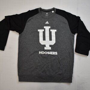 adidas Mens NCAA Indiana Hoosiers Climawarm Lightweight Sweatshirt New Large